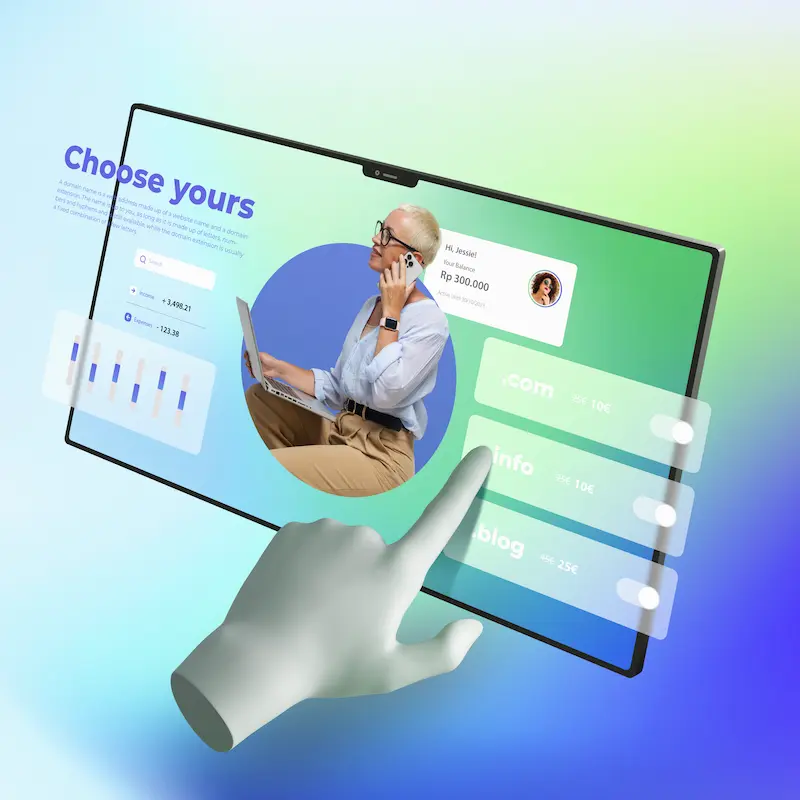 Responsive web design mockup showing mobile-first website design for small business in Melbourne